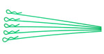 Xceed Extra long body clip 1/10 - flourescent green (5) 103128