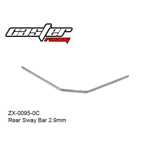 Caster Racing ZX-0095-0C Rear Sway Bar 2.9mm
