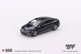 MINI GT MERCEDES BENZ EQS 580 4 MATIC BLACK