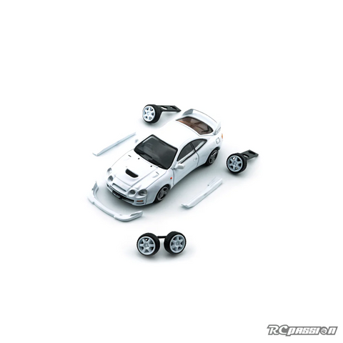 BMC 1/64 Toyota Celica GT-FOUR White RHD Diecast Scale Model Car 64B0419