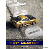INNO64 1/64 Toyota Supra A80 TOP SECRET GT300 Diecast Scale Model Car IN64-A80TS-GOLD