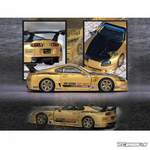INNO64 1/64 Toyota Supra A80 TOP SECRET GT300 Diecast Scale Model Car IN64-A80TS-GOLD