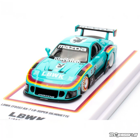 INNO64 1/64 LBWK Mazda RX7 FD3S LB-SUPER SILHOUETTE Hobby Expo China 2024 Diecast Scale Model Car IN64-LBWK-RX7-03