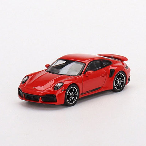 MINI GT PORSCHE  911 TURBO S GUARD RED