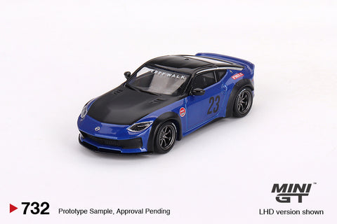 MINIGT NISSAN Z LB NATION SEIREN BLUE