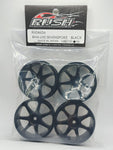 RU0462a RHA-LHS SEVENSPOKE BLACK