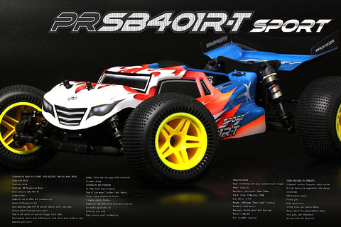 PR Racing - SB401-R-T-SPORT 4WD OFF-ROAD STADIUM TRUCK 77500406