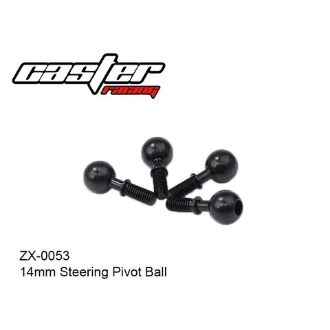 Caster Racing ZX-0053 14mm Steering Pivot Ball