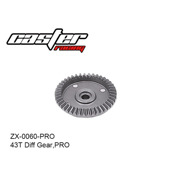 Caster Racing ZX-0060-PRO 43T Diff Gear PRO – RCPASSION