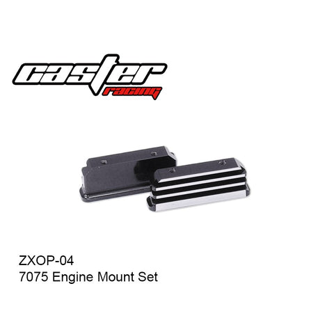 Caster Racing ZXOP-04 7075 Engine Mount Set