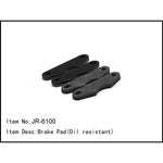 Caster Racing JR-6100 Brake Pad (Oil resistant)