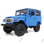 WPL 1/16 Metal Edition Kit 4WD Crawler w/ Head Light Blue for C34