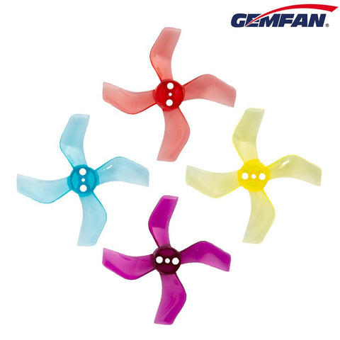 Gemfan 40mm Durable 4 Blade 1mm 1636-clear yellow  4L4R