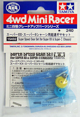 Tamiya Super Speed Gear Set (For Super XX & Super 2 Chassis) 15432