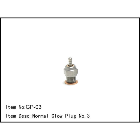 Caster Racing Accessories GP-04 Glow plug NO.3