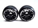 Team Power 1/10 rubber Rear Tire set (pre-glued) soft 2pc TPR-FPG-F1BR