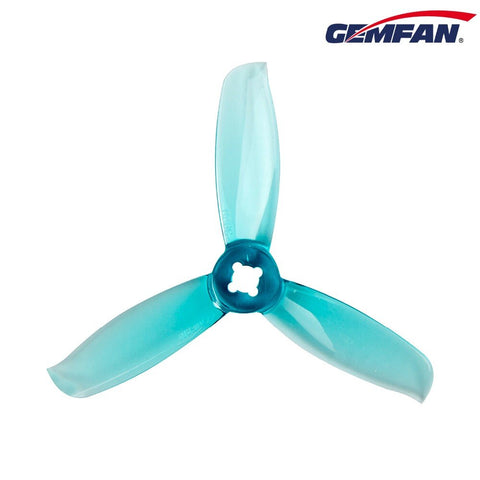 Gemfan 3028 3 Blade-Clear Blue 2L2R  Design For indoor Flying