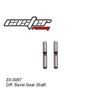 Caster Racing ZX-0067 Diff. Bevel Gear Shaft