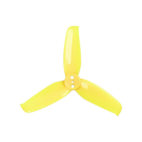 Gemfan Flash Durable 3 Blade (3 Holes) 2540-Lemon Yellow   4L4R