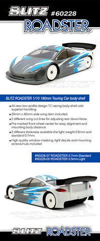 60228-07 Blitz Roadster (190mm) (0.7mm)