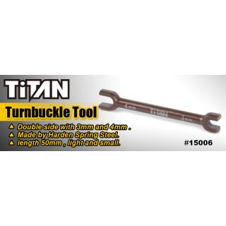 15006 Turnbuckle Tool 3mm / 4mm