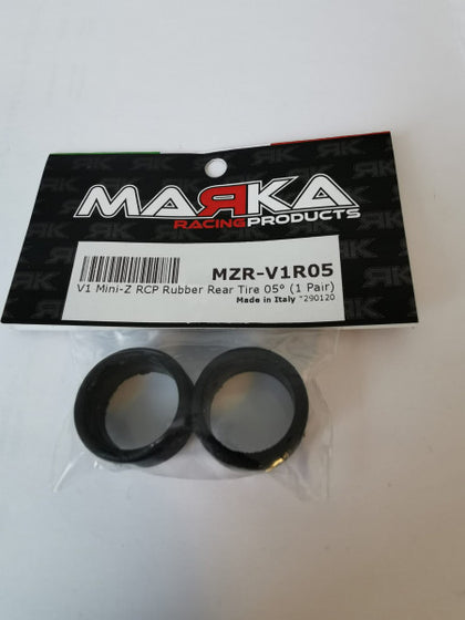 MARKA  Racing V1 mini-z RCP Rubber Rear Tire  MZR-V1R05
