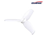 Gemfan Flash Durable 3 Blade (3 Holes) 2540-White  4L4R